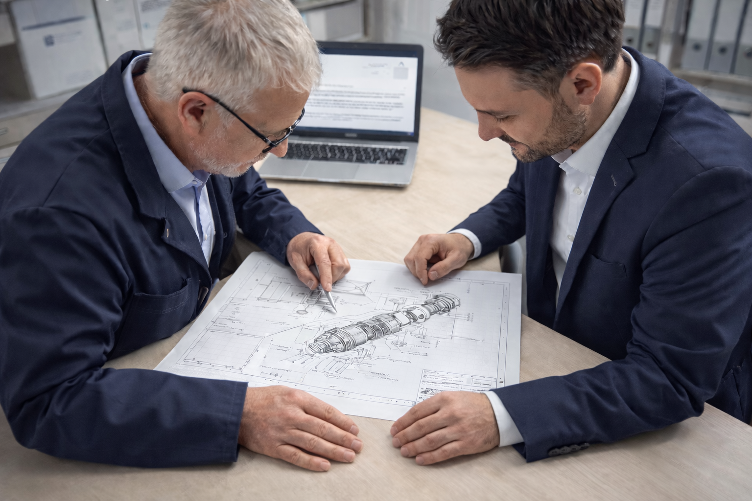Persönliche Anfrage und Beratung bei OM Stuhr Cloppenburg – Experten für thermisches Spritzen, HVOF, APS und LDS beraten Industriekunden zu optimalen Beschichtungsverfahren